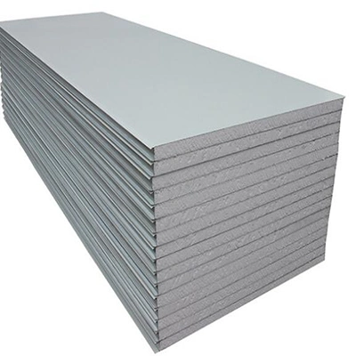 Fireproof Rockwool/EPS Insulated Steel Roof/Wall Sandwich Panels for Steel Buildings