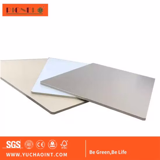 Novo material de construção A2 Fr Painel composto de alumínio para revestimento de parede externa