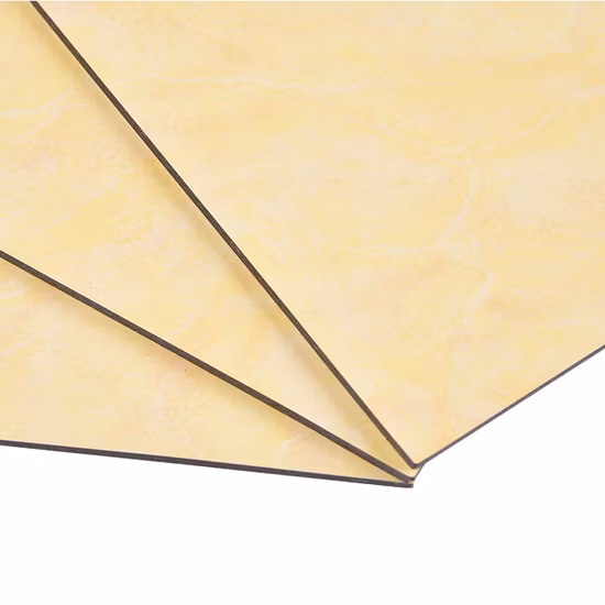 Painel composto de alumínio ACP de 4 mm com revestimento PVDF para revestimento de parede externa